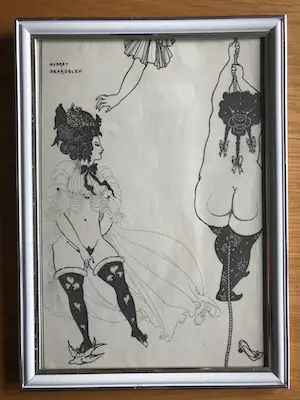 Aubrey Beardsley - Lot van 8 ingelijste prenten - Lysistrata - omstreeks 1930 kopen? Bied vanaf 95!