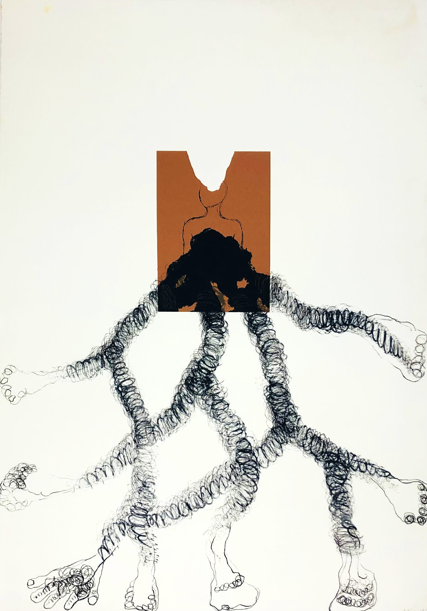 Ansuya Blom - zonder titel verkocht voor € 65!