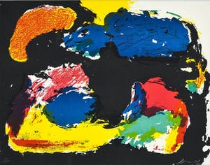 Eugene Brands - Zeefdruk – 1968 - The night, an Island kopen? Bied vanaf 275!