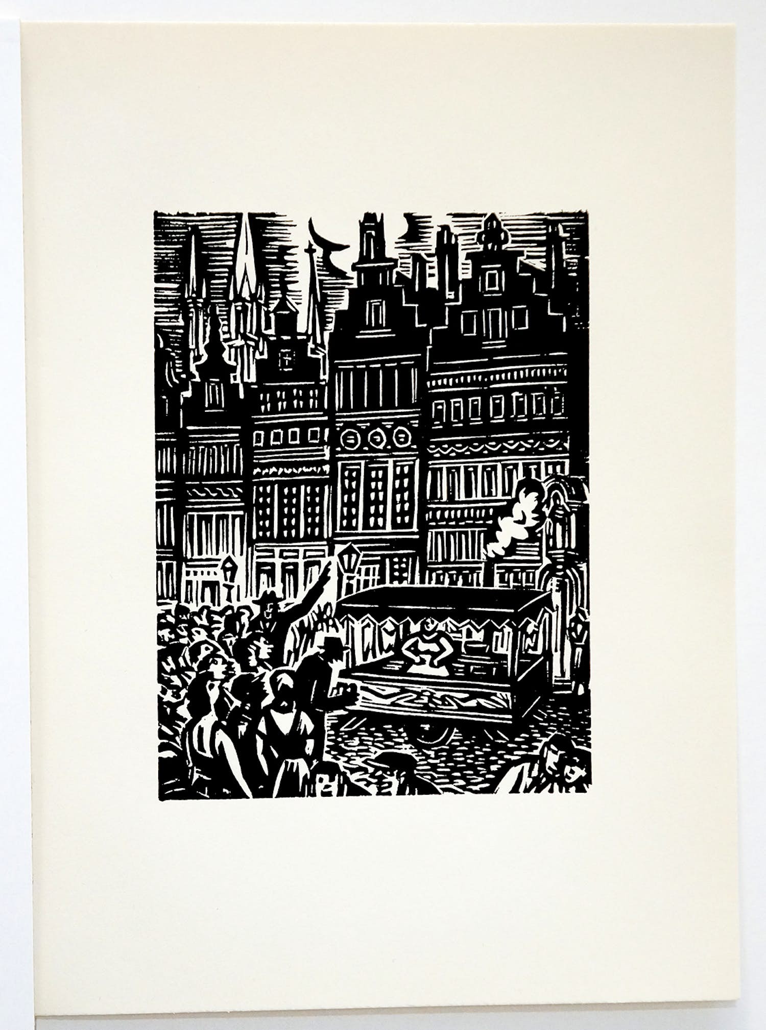 Frans Masereel - Original Holzschnitt "Meine Heimat", signiert in der Platte kopen? Bied vanaf 20!