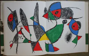 AcheterJoan Miro - Miro samlade lithografier II? Enchérissez de 275!