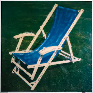 Koen Blanckaert - Foto op dibond, Drieluik, Strandstoel I, II & III (Zeer groot) kopen? Bied vanaf 150!