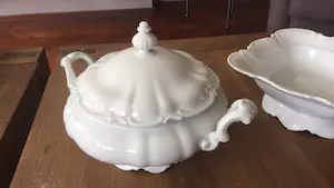 Hutschenreuther - Opdekschalen en juskom model SYLVIA kopen? Bied vanaf 1!