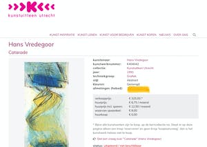 Hans Vredegoor - Catarade kopen? Bied vanaf 40!