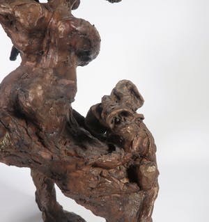 Chris Baaten - Bronzen beeld, Driepoot kopen? Bied vanaf 450!