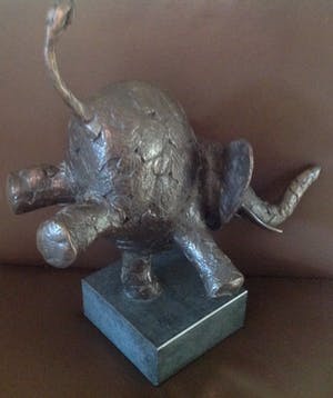Evert den Hartog - Dansende olifant kopen? Bied vanaf 750!