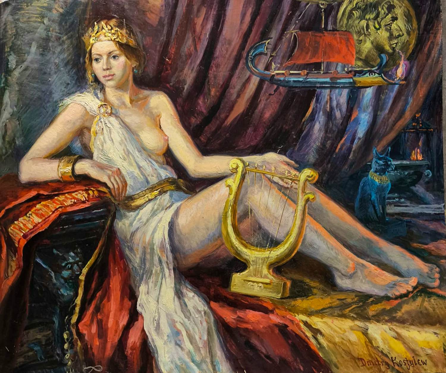 Dmitri Kostylov - Muze Euterpe kopen? Bied vanaf 650!