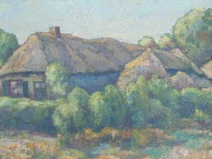 Petrus Theodorus Panhuizen - Brabants landschap kopen? Bied vanaf 110!