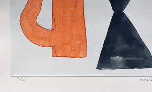 Klaas Gubbels - ets met aquarel ingekleurd ‘Soestdijk’ - 2014 kopen? Bied vanaf 275!