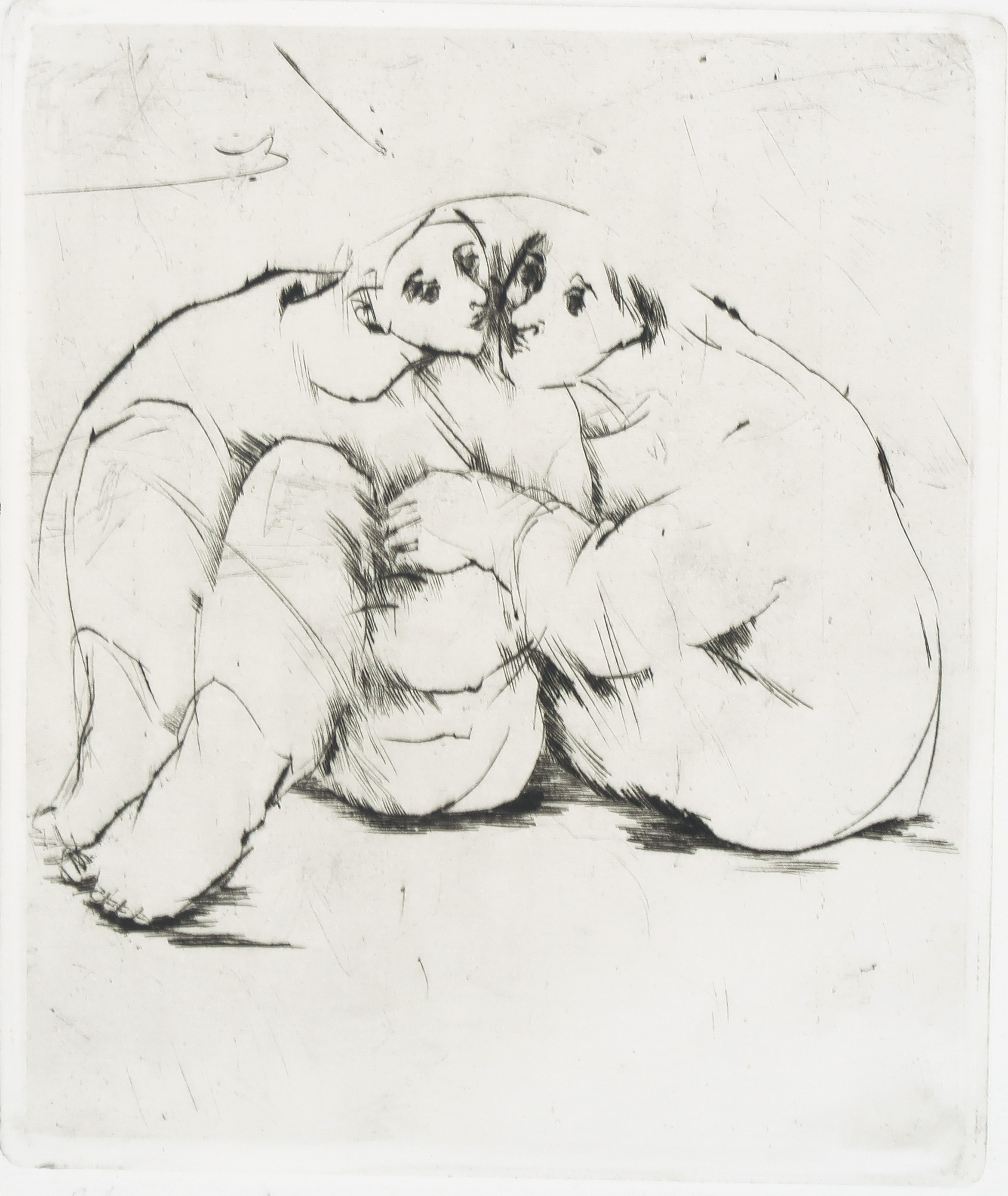 Margriet Oomen - Droge naald op papier, Gesprek kopen? Bied vanaf 1!