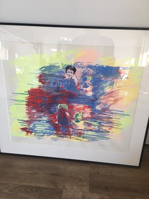 Judith Gor - Kleurenlitho z.t. kopen? Bied vanaf 35!