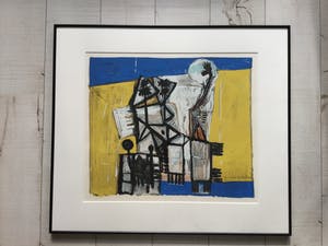 Corneille - Petit Village - Zeefdruk 1987 - Oplage 43/200 kopen? Bied vanaf 350!