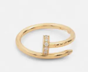Cartier - Cartier Juste un Clou Ring 18K Yellow Gold and Diamonds Small kopen? Bied vanaf 1550!
