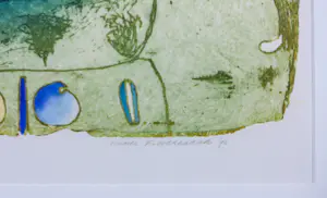 Michel van Overbeeke - Kleurets op papier, Love game II - Ingelijst kopen? Bied vanaf 80!