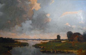 Jaap Sax - Hollandse lucht en landschap kopen? Bied vanaf 300!
