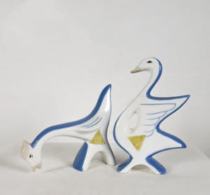 Royal Dux - 2 dekorative Tierfiguren kopen? Bied vanaf 1!