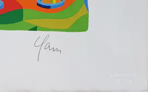 Louis Gans - Zeefdruk: 'Fantasielandschap' kopen? Bied vanaf 45!