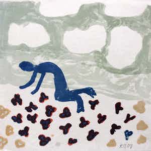 Klaas Gubbels - Het knielen verkocht voor € 145!