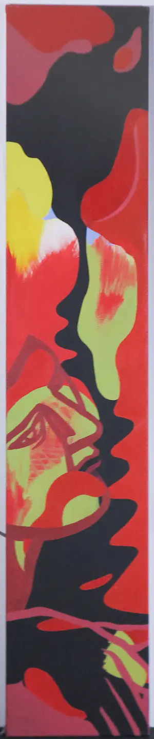 Rienke Enghardt - Acryl op doek, Zonder titel (Zeer Groot) kopen? Bied vanaf 80!