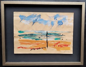 Ad Arma - aquarel/origineel werk. nieuwe lijst mét museumglas kopen? Bied vanaf 120!