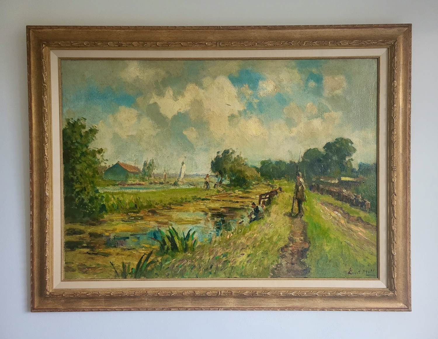 Evert Moll - Uniek Hollands polderlandschap kopen? Bied vanaf 1175!