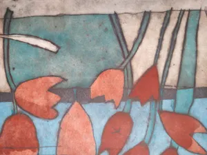 Marjan Smit - Hommage aan de tulp - kleurenets kopen? Bied vanaf 150!