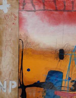 Theo Koster - Liggend rood nr. 345 kopen? Bied vanaf 30!