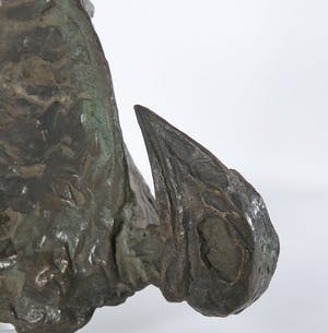 Jan Steen (II) - Intrigerend bronzen beeld van een vallende Icarus kopen? Bied vanaf 600!