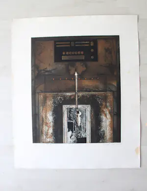 Karl Fred Dahmen - „Aufwärts" - Radierung - Auflage von 75 - signiert - (84 x 70 cm) kopen? Bied vanaf 190!