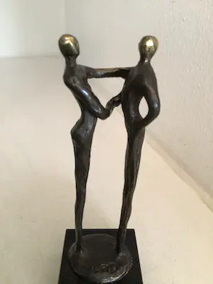 Corry Ammerlaan - Sculptuur “ DANK “. Gesigneerd kopen? Bied vanaf 1!