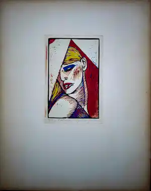 Leon Janssen - Houtsnede "Prototype" (kleine oplage) vendu pour 50€ !