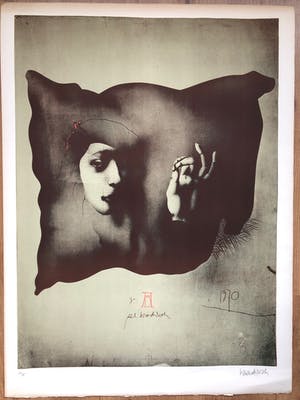 Paul Wunderlich - Titel onbekend gesigneerd kopen? Bied vanaf 100!