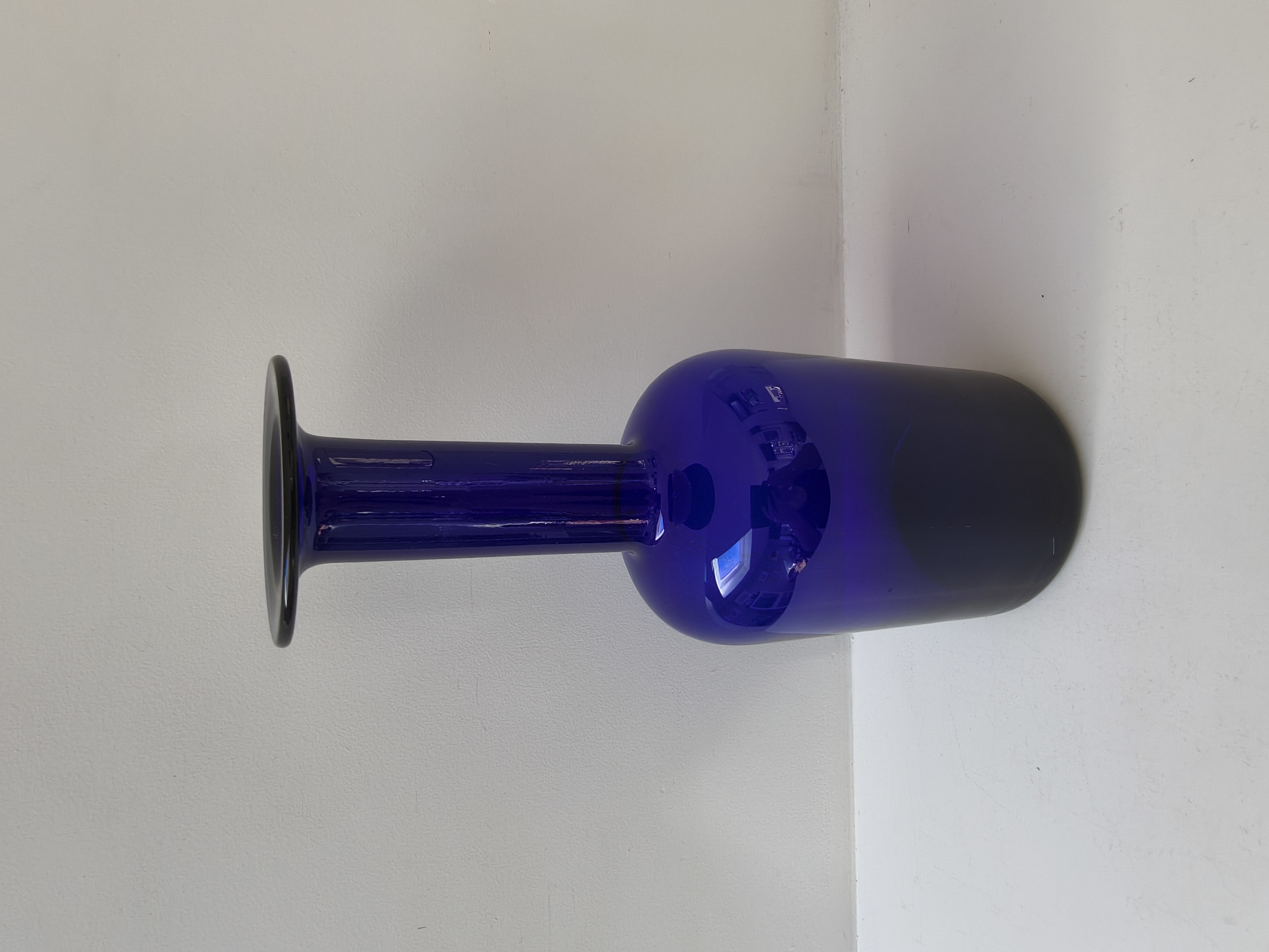 Buy Holmegaard - Otto Brauer – Kobaltblauw Deens design? Bid from 50!