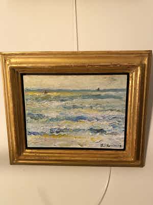 Henri Victor Wolvens - Zeegezicht verkocht voor € 650!