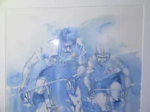 Ortho Owen - The Climb '89 van Ortho Owen, nummer 203, ingelijst. kopen? Bied vanaf 39!