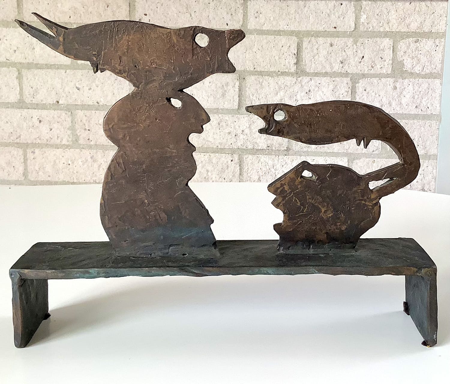 Klaus van der Locht - Mythologische figuren verkocht voor € 475!