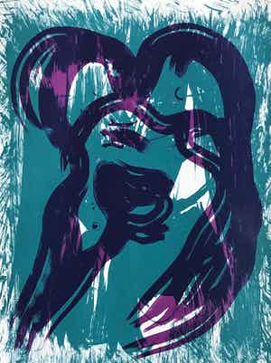 Hugo Claus - Kleurenlitho - Fuga - Herfst 1 - 1979 verkocht voor € 75!