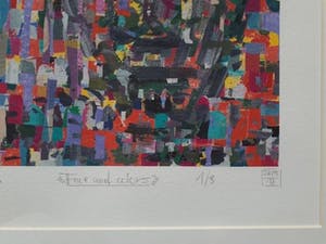 Michael Wyss - Twee kleurrijke en exclusieve zeefdrukken + oevreboek kopen? Bied vanaf 1!