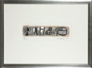 Corneille - Zeefdruk, April in Paris - Ingelijst kopen? Bied vanaf 150!