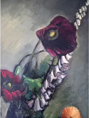 Dirk Filarski - Veldbloemen in een vaas ~1930 kopen? Bied vanaf 1100!