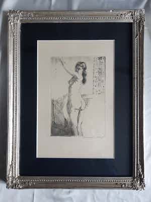 Theo Beerendonk - Poserend Naakt verkocht voor € 40!