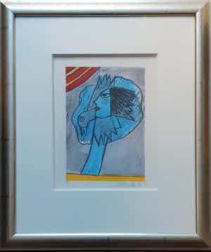 Corneille - " Femme et Oiseau" ( Epreuve D'artiste) verkocht voor € 185!