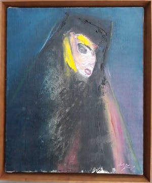 Serge Vandercam - schilderij op doek, handgesigneerd CoBrA kunstenaar kopen? Bied vanaf 550!