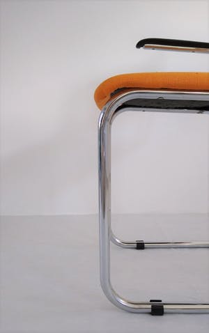 Gispen - De bekende buisframestoel van Gispen model 207. Geschatte periode jaren 60. kopen? Bied vanaf 45!