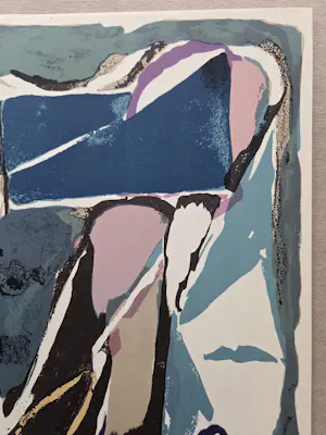 Bram van Velde - Derriere Le Miroir. Litho. 1952. kopen? Bied vanaf 99!