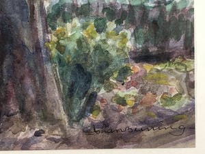 Johan Buning - Landschap met boerenerf kopen? Bied vanaf 20!
