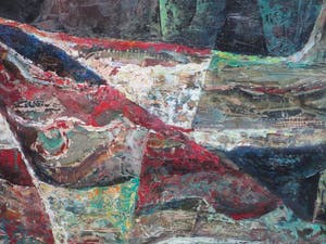 Louis Heijmans - Louis Heymans, Onderwaterwereld, Olie op papier kopen? Bied vanaf 1!