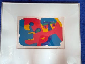 Karel Appel - Man met sjaal kopen? Bied vanaf 250!