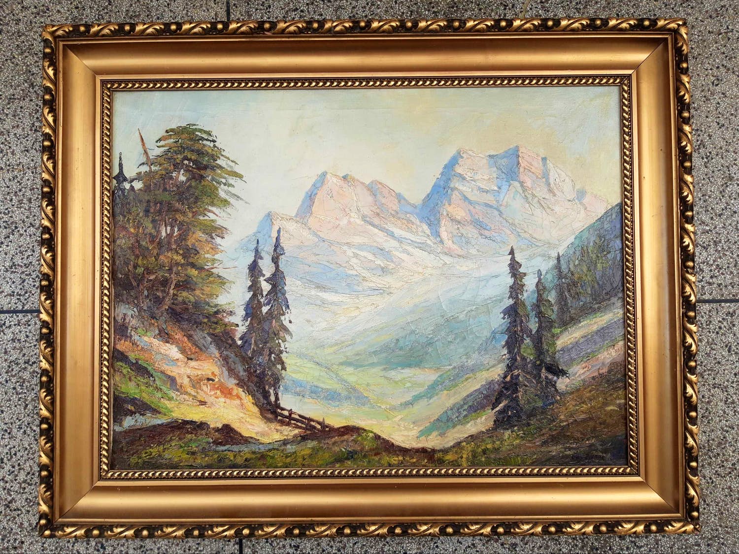 Otto Pippel - Hochalm - Ölgemälde kopen? Bied vanaf 1000!