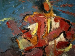 Niet of onleesbaar gesigneerd - Russisch ? expressionistisch olieverf "de Ballerina" gesigneerd Shukaev kopen? Bied vanaf 10!